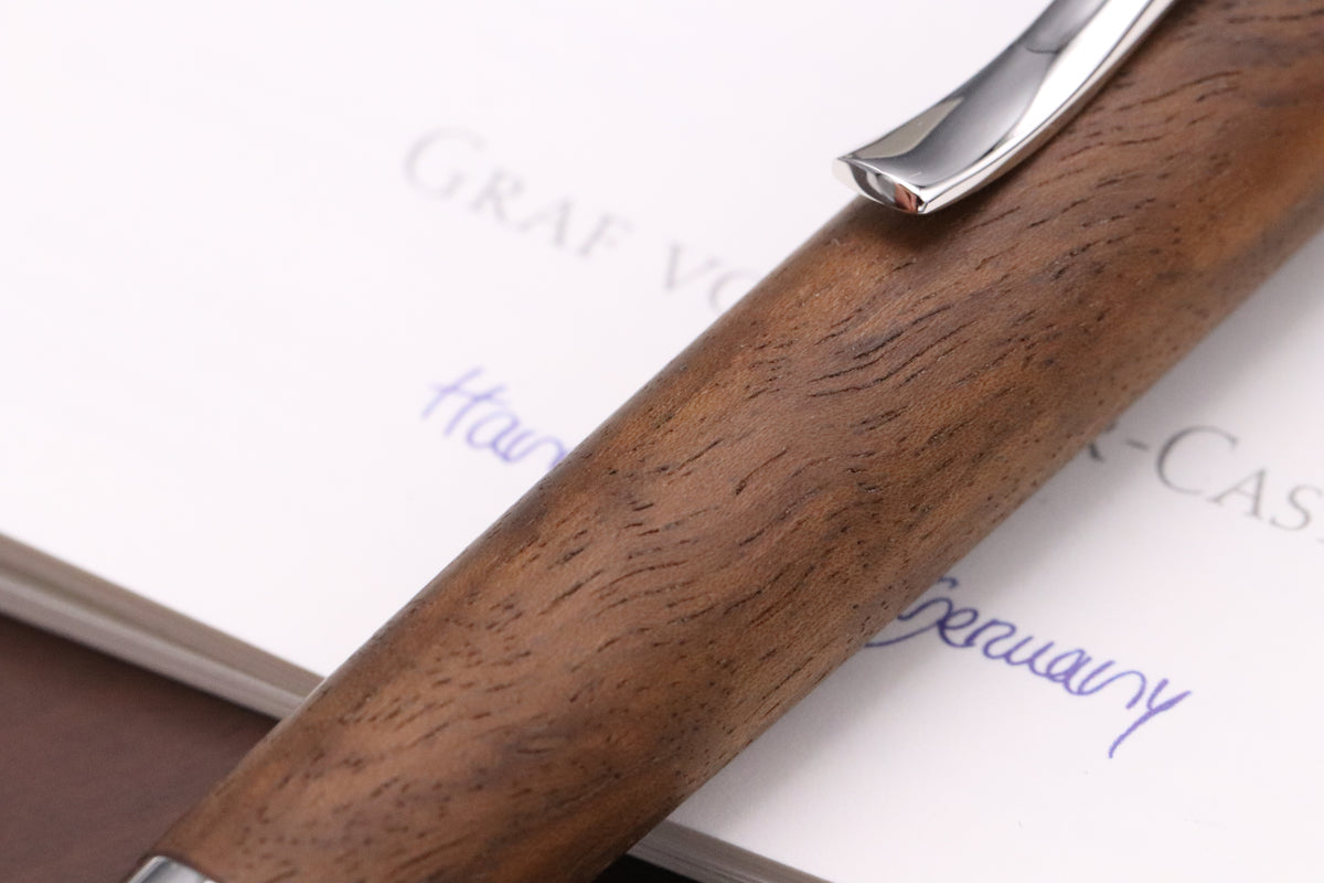 Graf von Faber-Castell Walnut Wood Magnum Ballpoint Pen - UNUSED