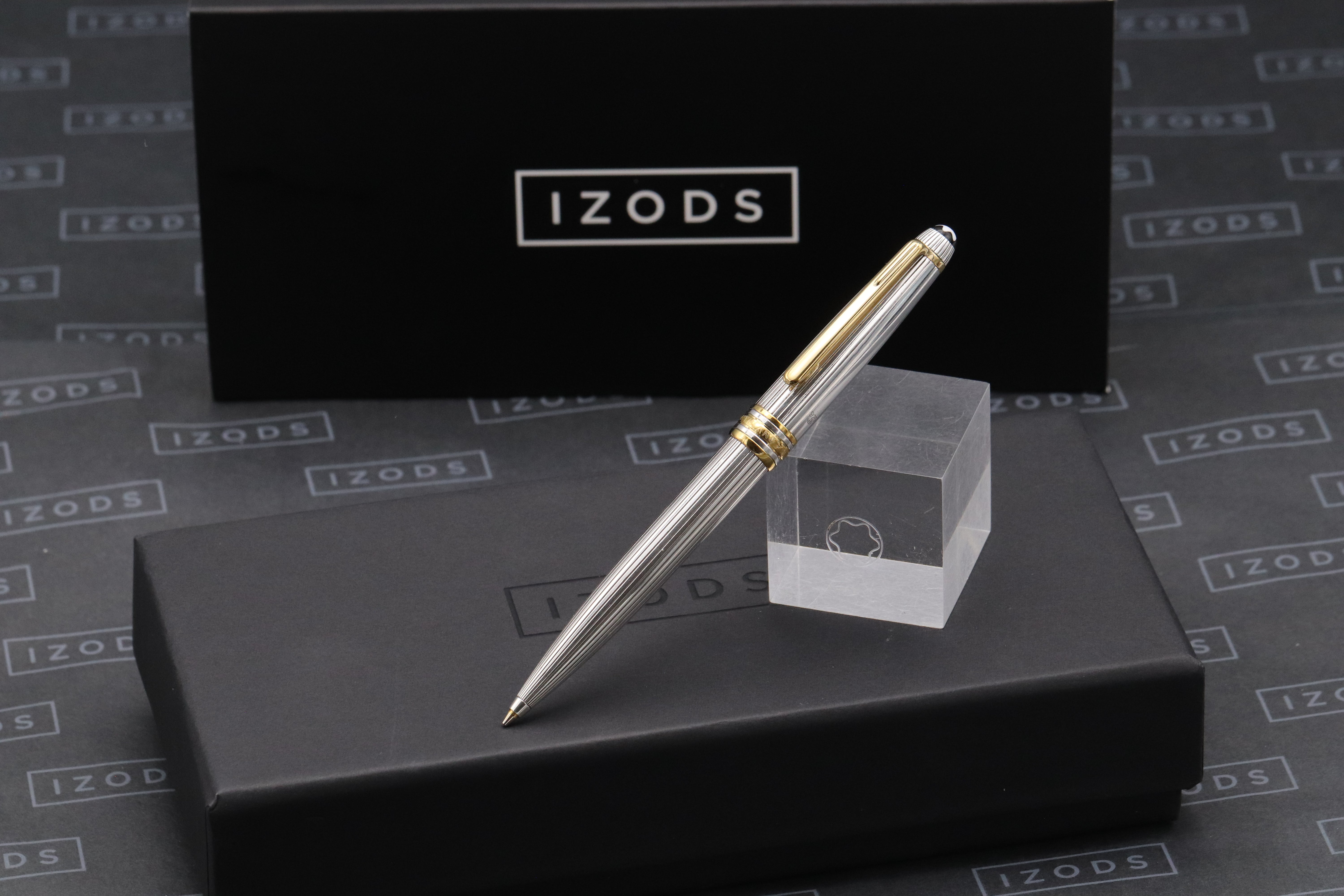 Montblanc Meisterstuck 165 Classique AG925 Pinstripe Solitaire