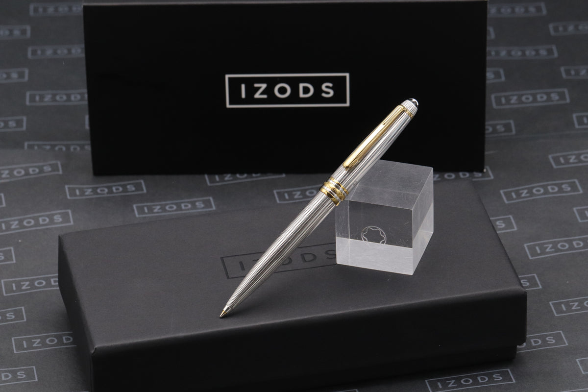 Montblanc Meisterstuck 165 Classique AG925 Pinstripe Solitaire 