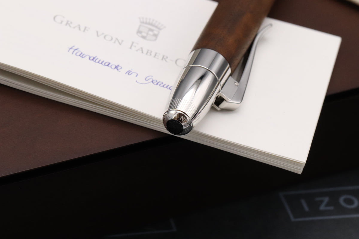 Graf von Faber-Castell Walnut Wood Magnum Ballpoint Pen - UNUSED