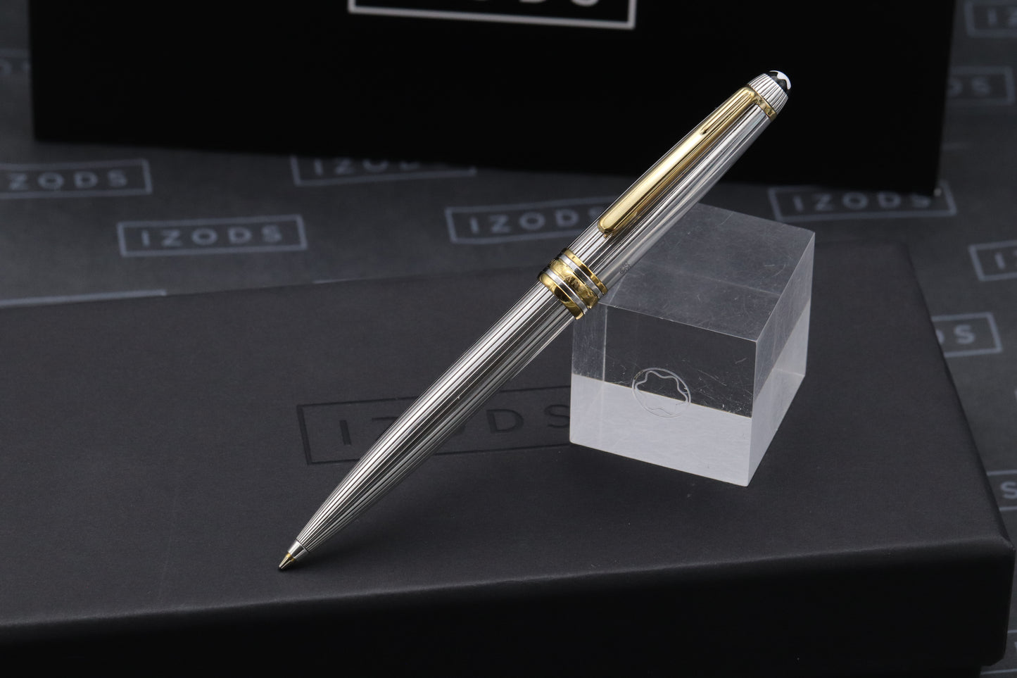 Montblanc Meisterstuck 165 Classique AG925 Pinstripe Solitaire Mechanical Pencil