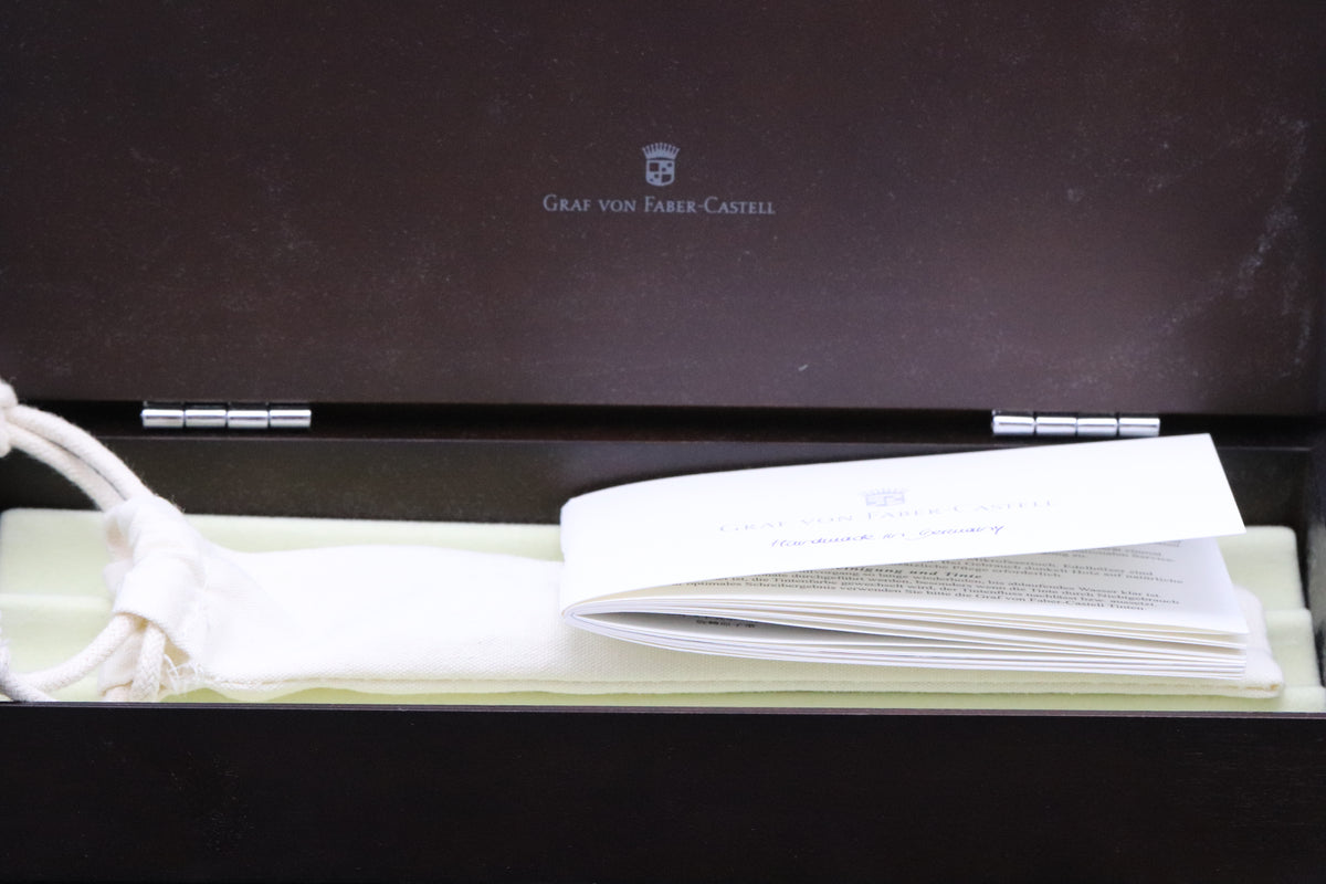 Graf von Faber-Castell Walnut Wood Magnum Ballpoint Pen - UNUSED