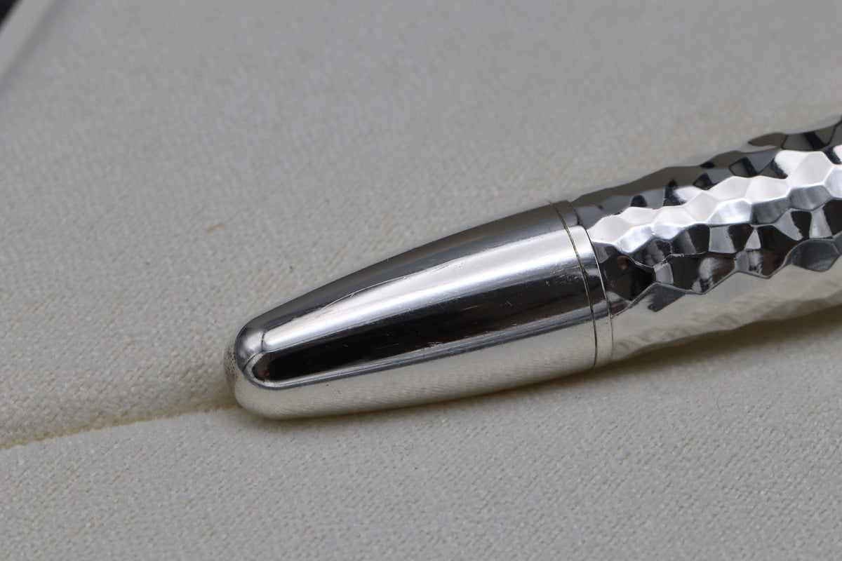 Montblanc Meisterstuck 162 LeGrand Martele Silver Rollerball Pen