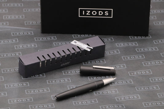 Lamy 2000 Black Fountain Pen - OB Nib