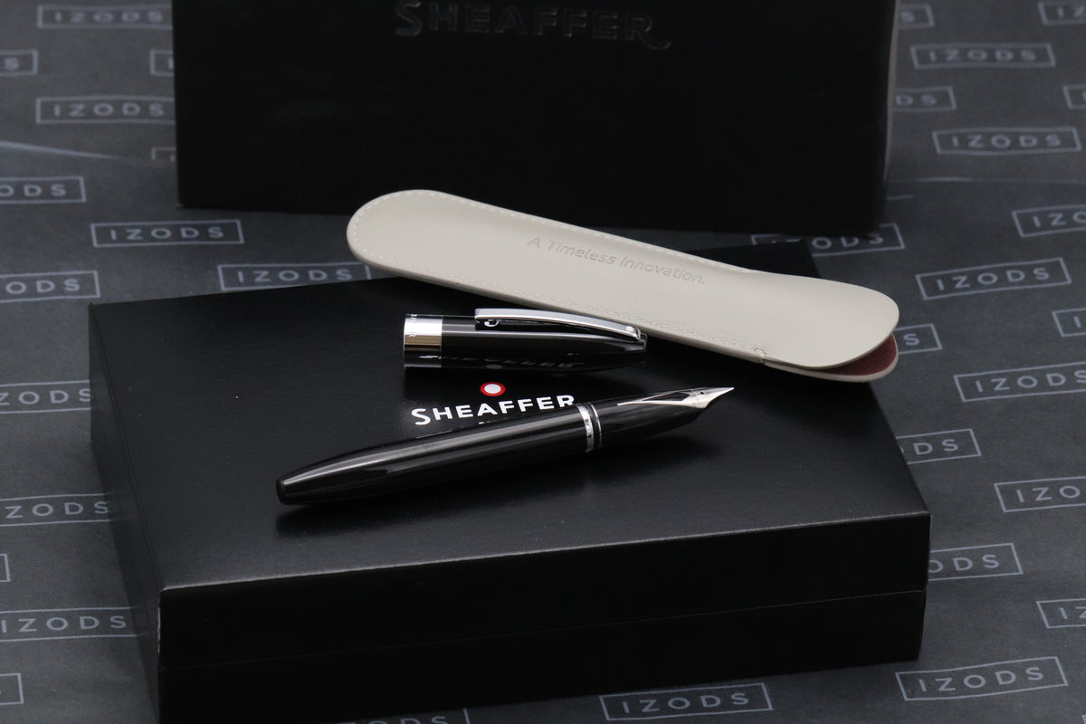 Sheaffer Legacy Black Fountain Pen - INKED ONCE