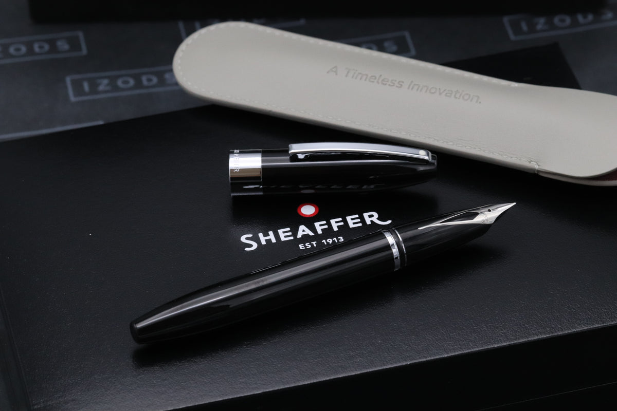 Sheaffer Legacy Black Fountain Pen - INKED ONCE
