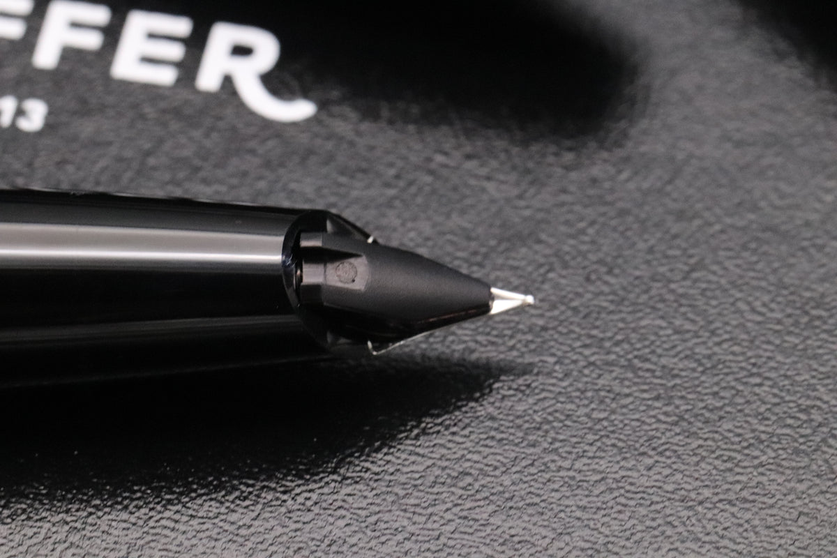 Sheaffer Legacy Black Fountain Pen - INKED ONCE