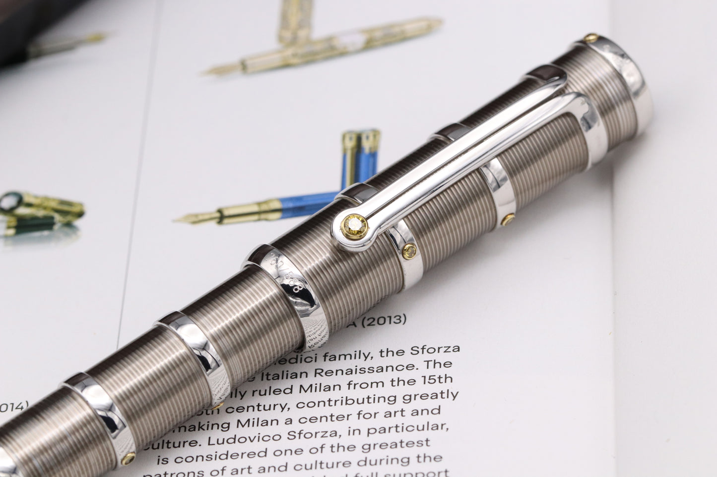 Montblanc Patron of Art Nicolaus Copernicus 888 Fountain Pen - NEVER INKED