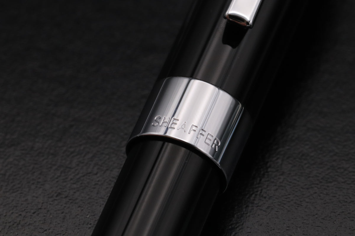 Sheaffer Legacy Black Fountain Pen - INKED ONCE