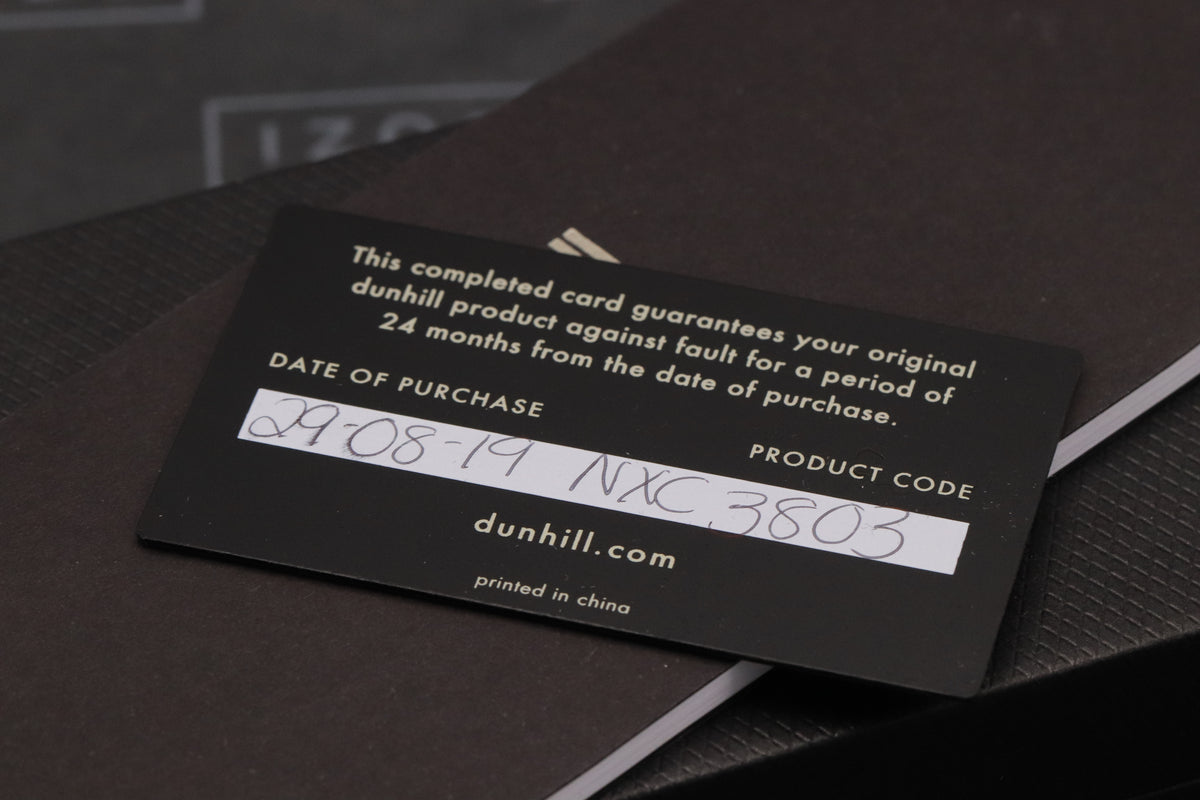 Dunhill Fighter Metal Rollerball Pen - UNUSED