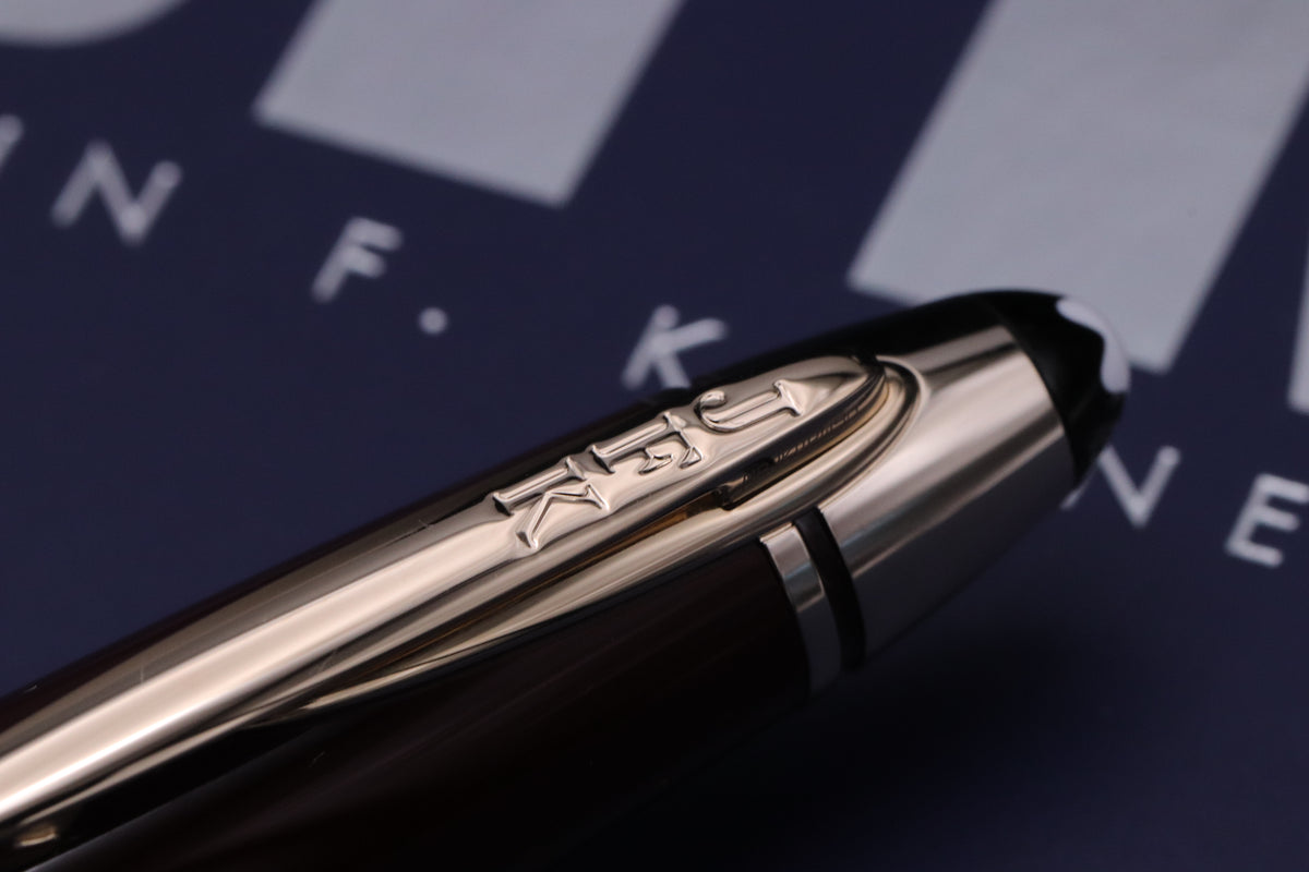 Montblanc Great Characters John F. Kennedy Burgundy Rollerball Pen - UNUSED
