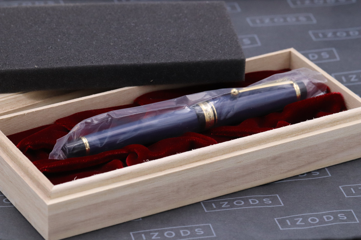Pilot Custom 845 Urushi Blue Fountain Pen - INKED ONCE