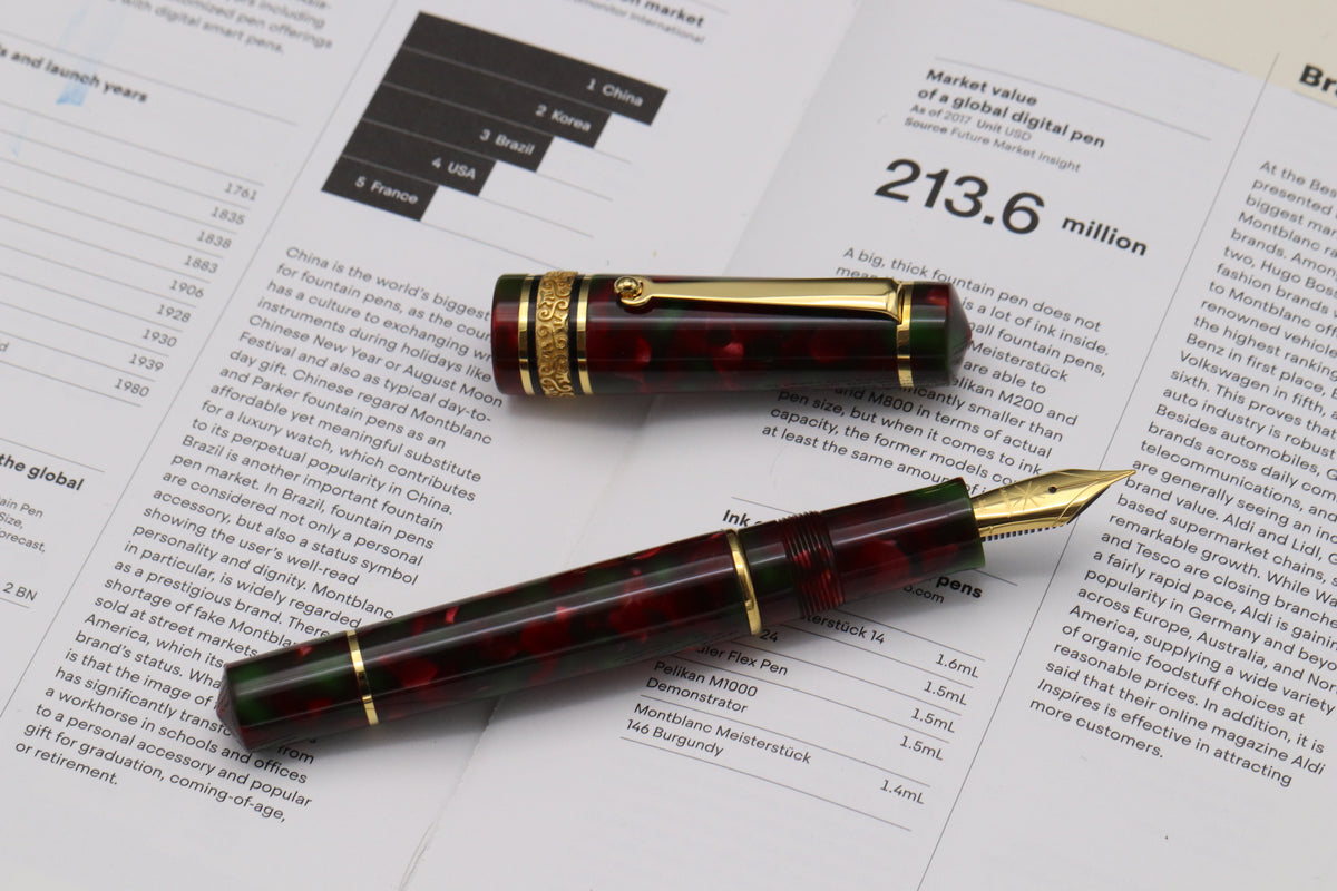 Maiora Alpha Pompeii Fountain Pen
