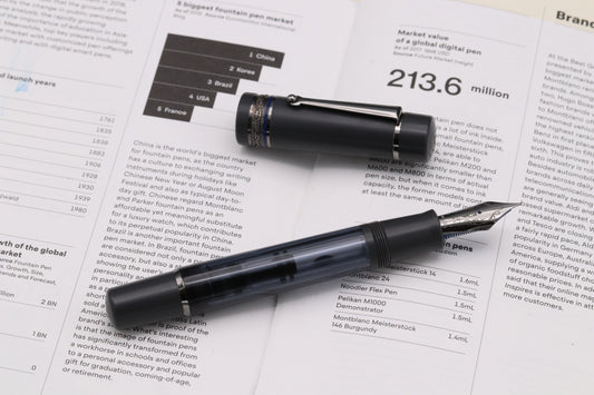 Delta Prestige Matte Limited Edition Fountain Pen - #8 Nib