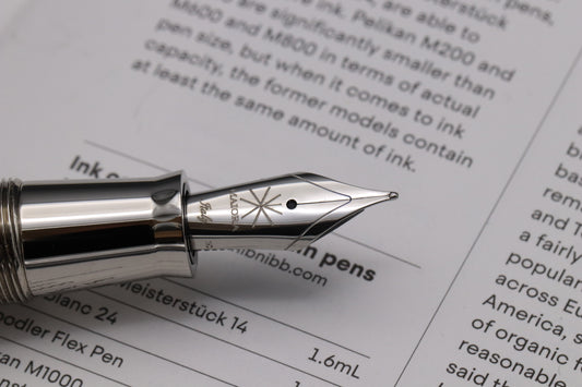 Maiora Ultra Ogiva Golden Age Fire Palladium Fountain Pen