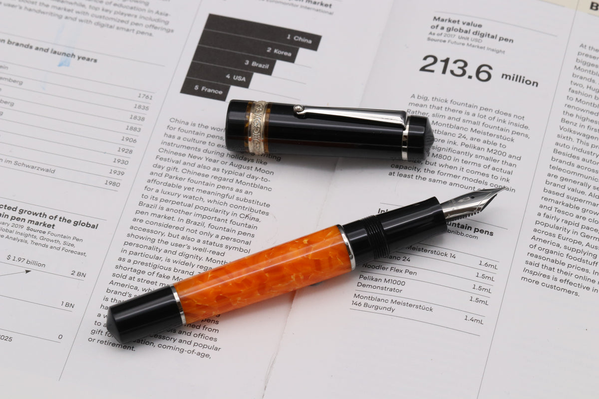 Delta d.V 2.0 Premiere Palladium Trim Fountain Pen