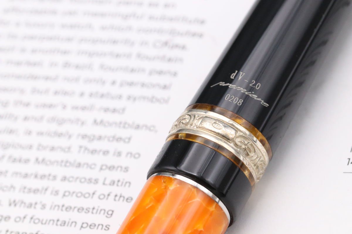 Delta d.V 2.0 Premiere Palladium Trim Fountain Pen