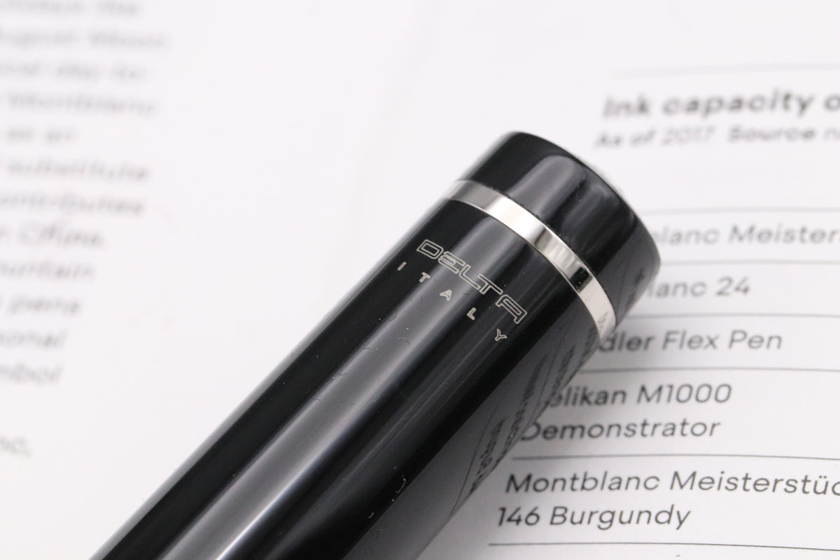 Delta d.V 2.0 Premiere Palladium Trim Fountain Pen