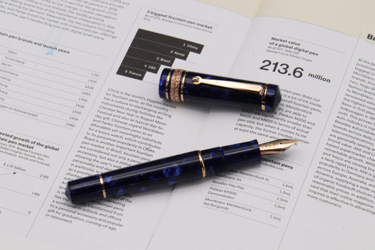 Maiora Alpha Capri Limited Edition 38 Fountain Pen - 14k Nib