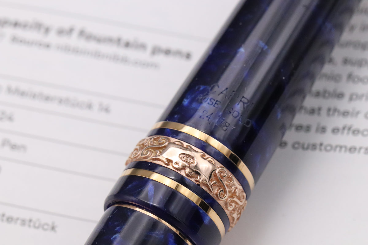 Maiora Alpha Capri Limited Edition 38 Fountain Pen - 14k Nib