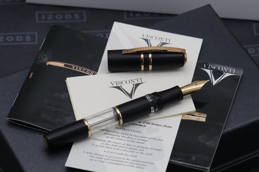 Visconti Homo Sapiens Bronze Age Crystal Dream Fountain Pen - 18k Medium Nib