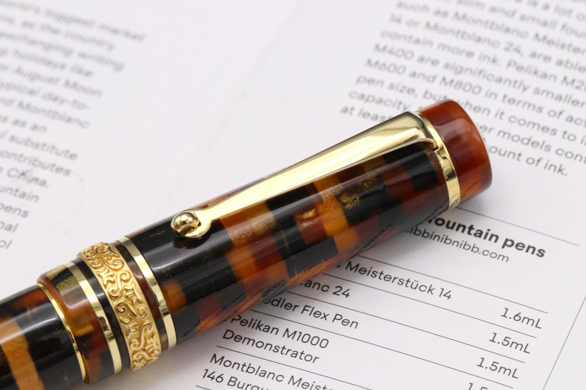 Maiora Alpha OroArancio Fountain Pen
