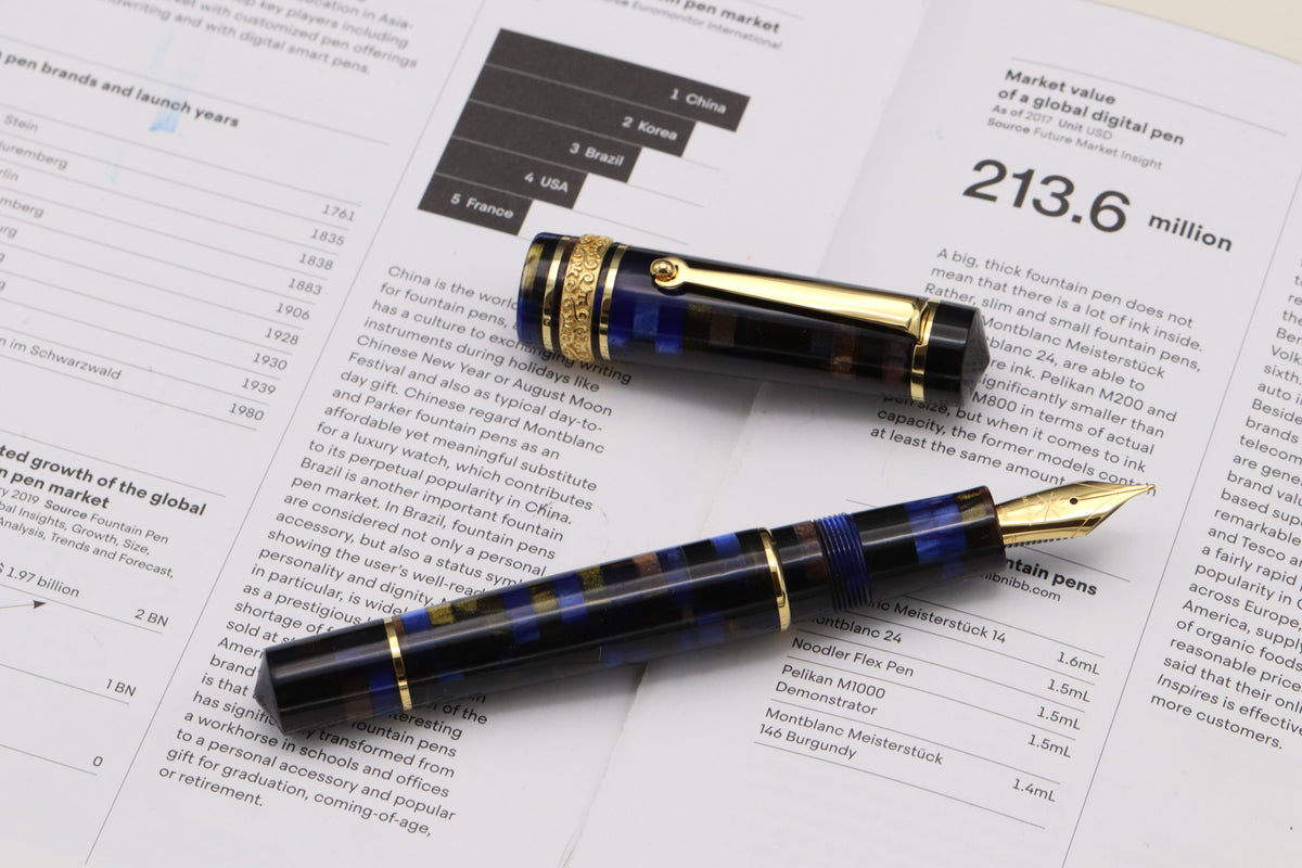 Maiora Alpha OroBlu Fountain Pen
