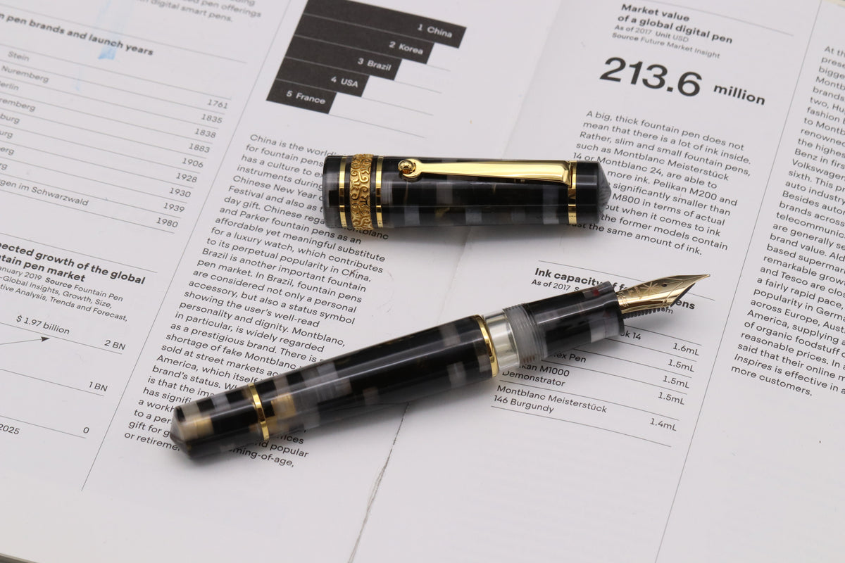 Alpha OroGrigio K Limited Edition Fountain Pen