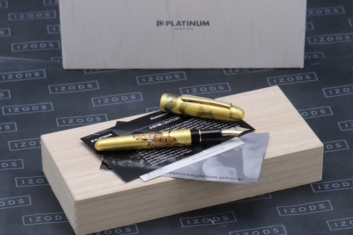 Platinum #3776 Matsu-Tora Kanazawa-Haku Fountain Pen