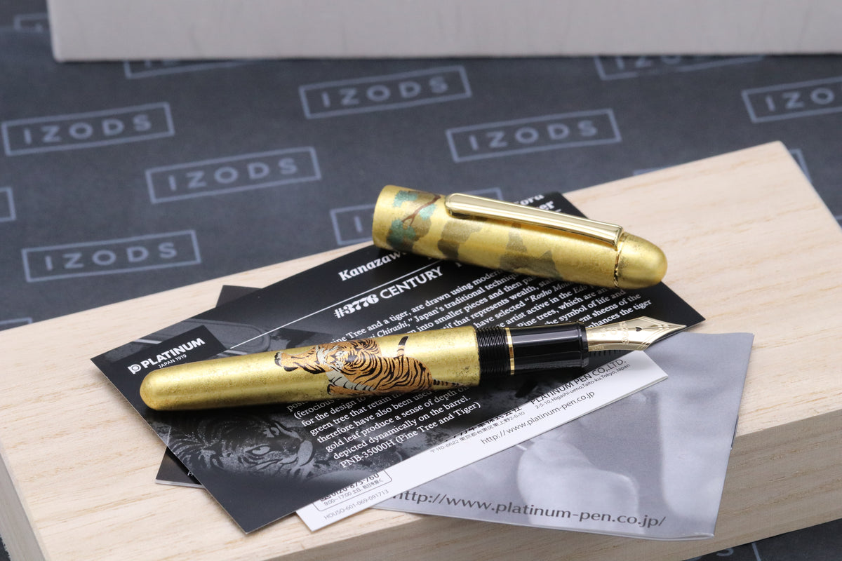 Platinum #3776 Matsu-Tora Kanazawa-Haku Fountain Pen