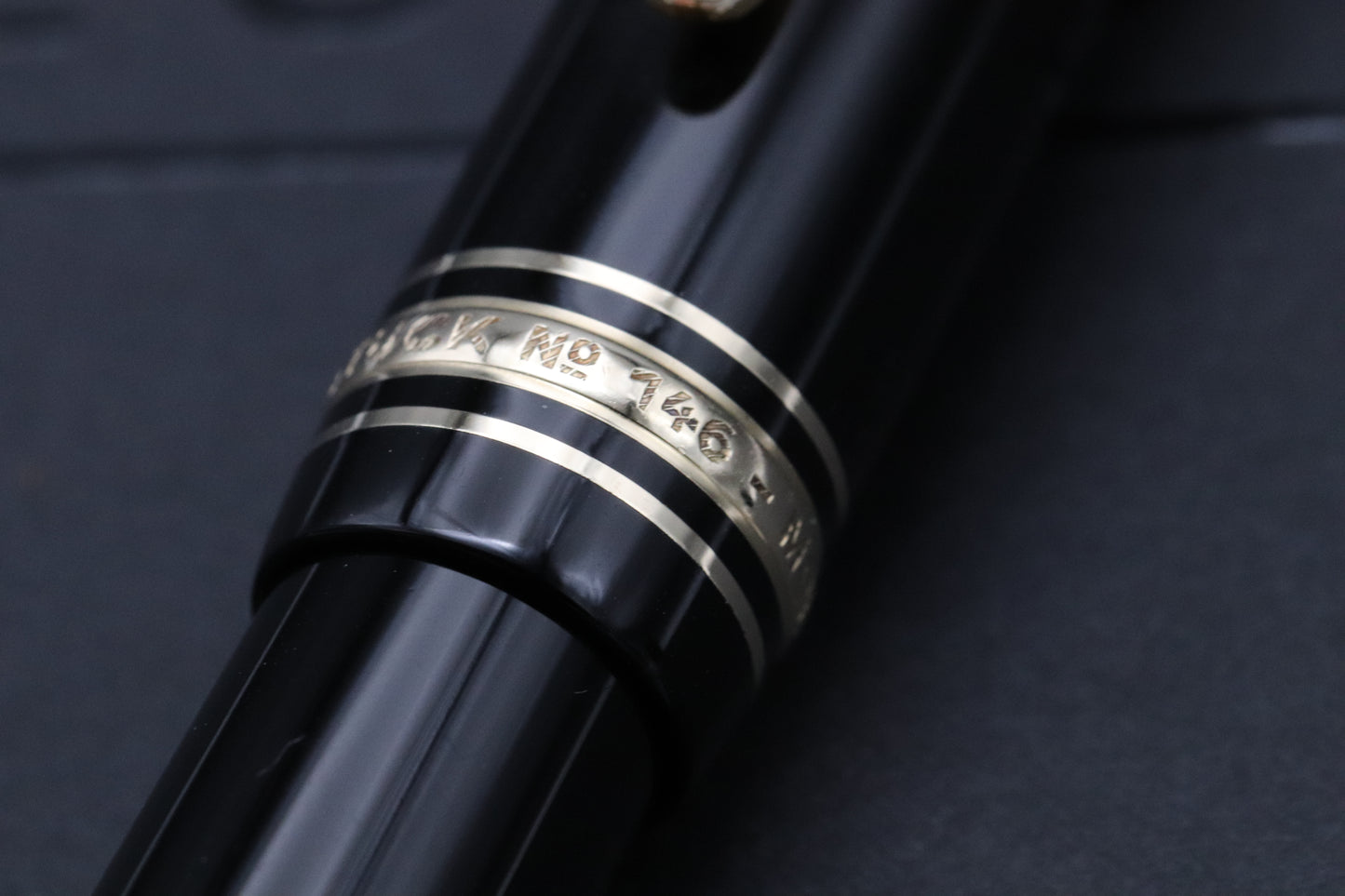 Montblanc Meisterstuck 146 LeGrand Gold Coated Fountain Pen - 1970s