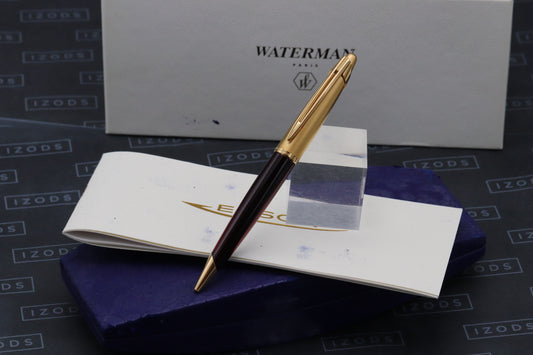 Waterman Edson Ruby Red Ballpoint Pen - UNUSED