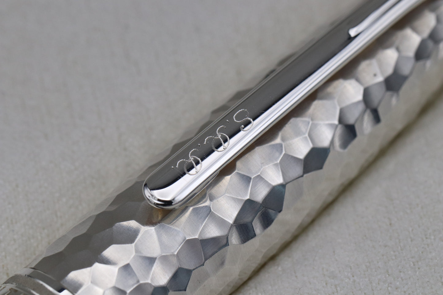 Montblanc Meisterstuck LeGrand Martele Silver Rollerball Pen