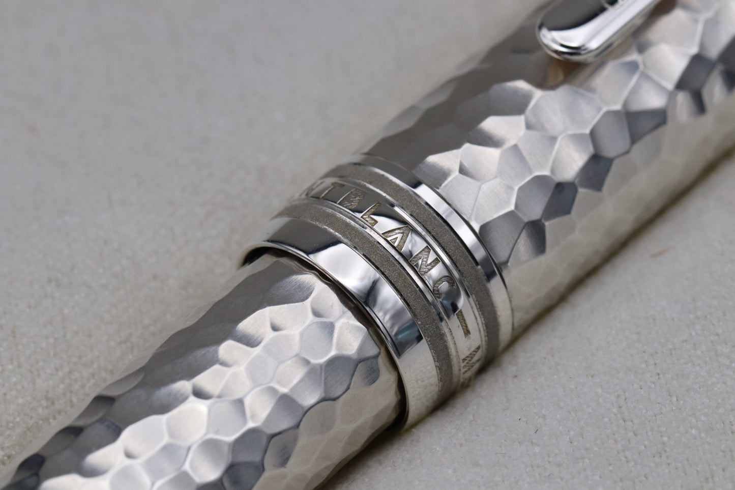 Montblanc Meisterstuck LeGrand Martele Silver Rollerball Pen