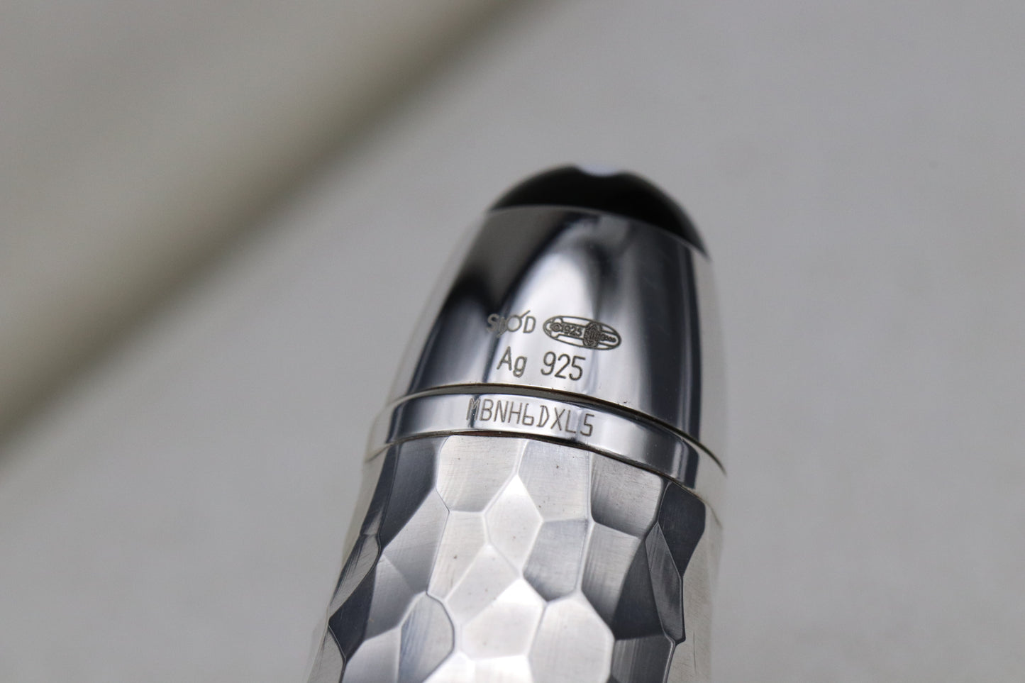 Montblanc Meisterstuck LeGrand Martele Silver Rollerball Pen