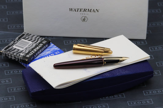 Waterman Edson Ruby Red Fountain Pen
