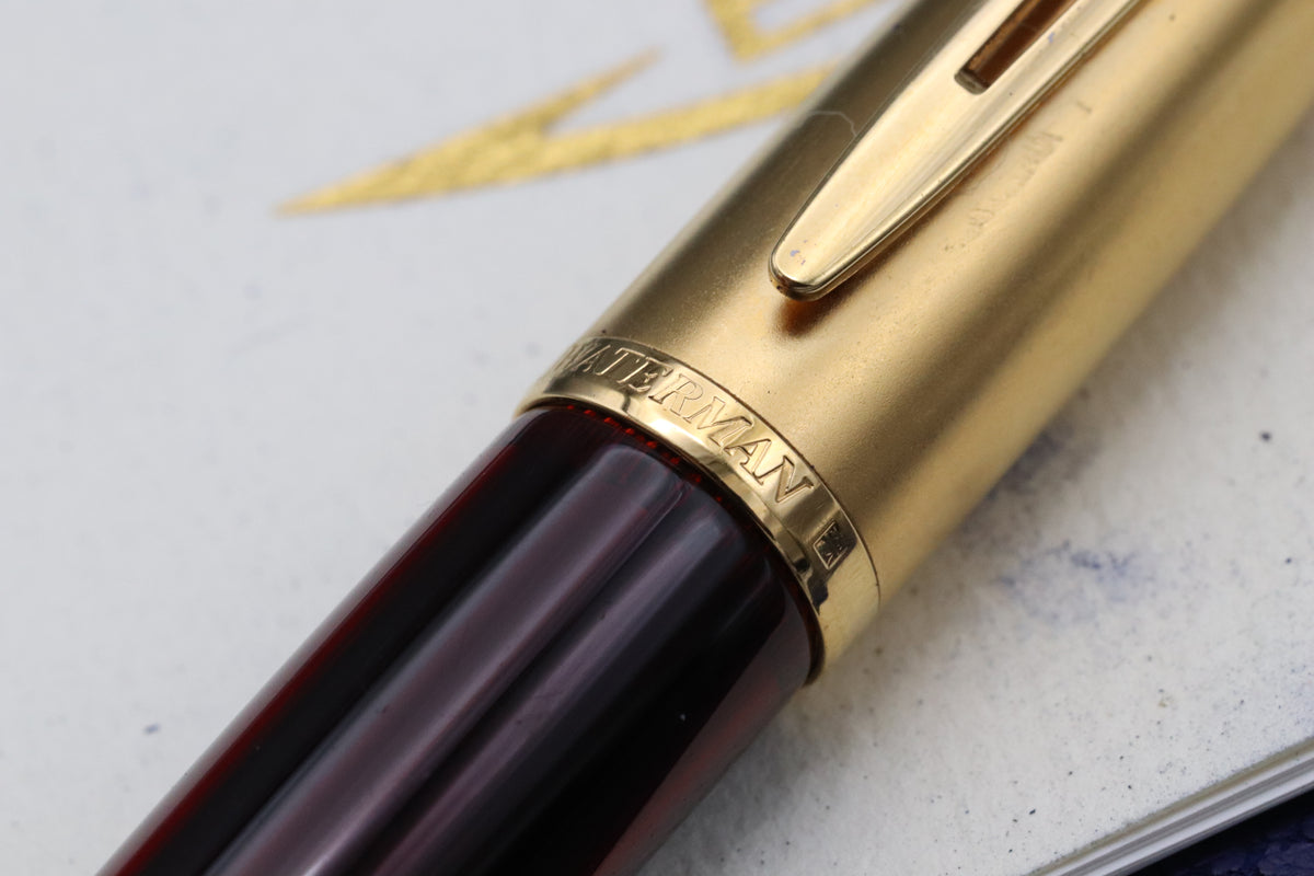Waterman Edson Ruby Red Rollerball Pen