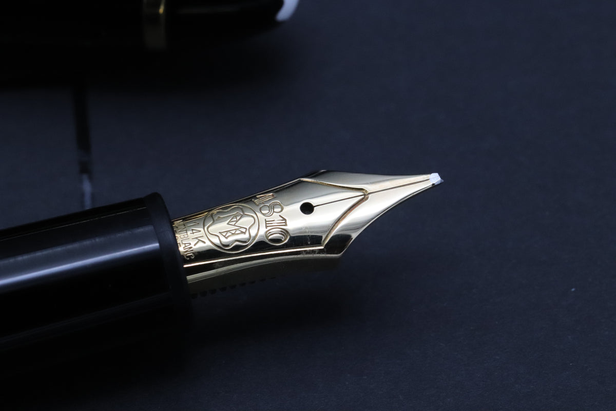Montblanc Meisterstuck 146 LeGrand Gold Coated Fountain Pen - OB Monotone Nib