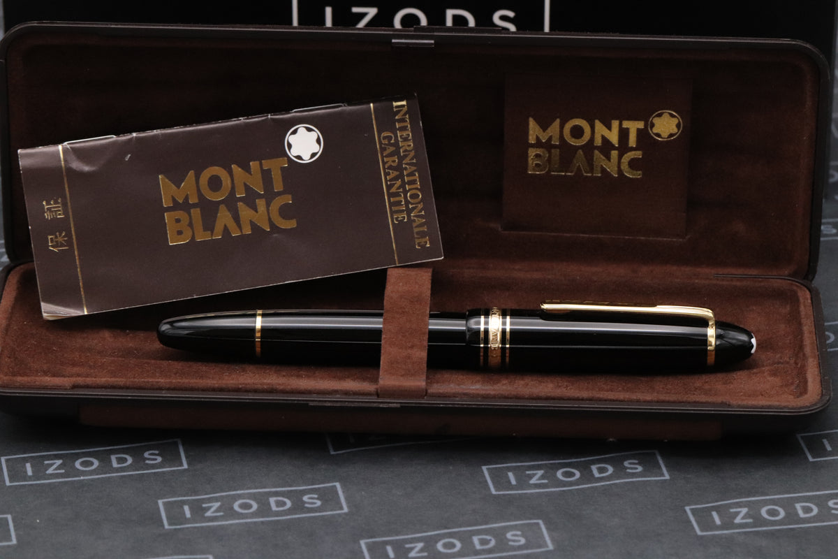 Montblanc Meisterstuck 146 LeGrand Gold Coated Fountain Pen - OBB Monotone Nib