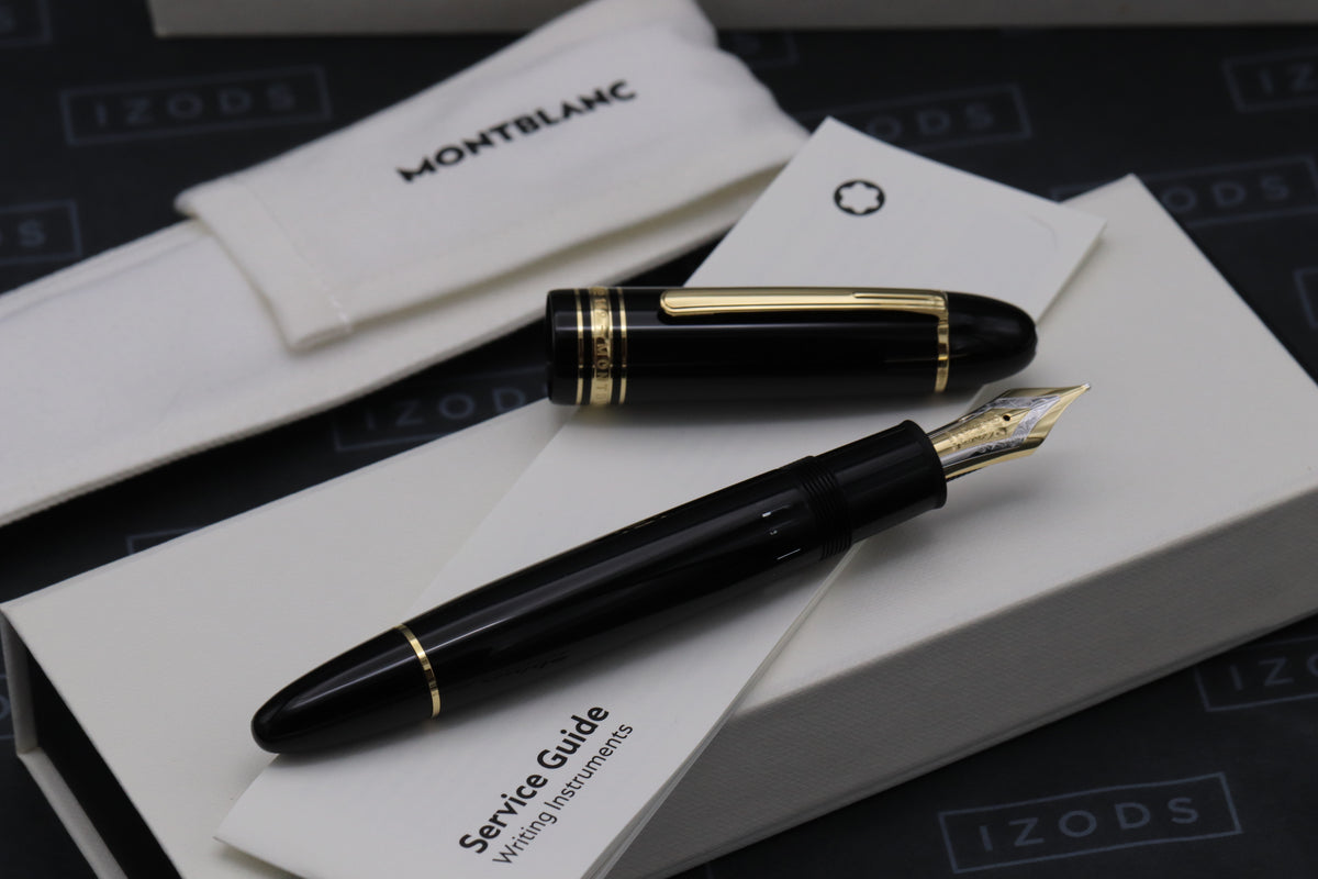Montblanc Meisterstuck 149 Gold-Coated Fountain Pen - INKED ONCE