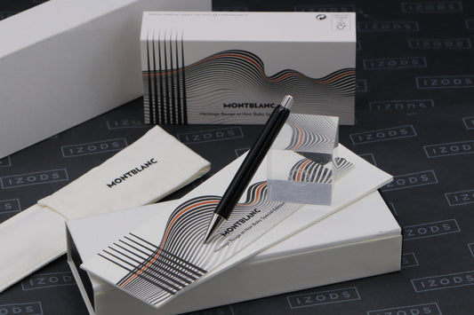 Montblanc Heritage Rouge et Noir Baby Black Ballpoint Pen - UNUSED