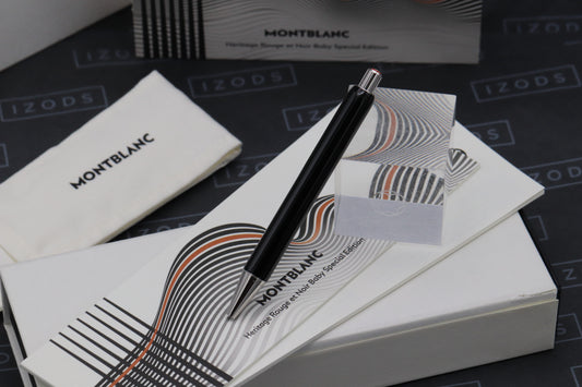 Montblanc Heritage Rouge et Noir Baby Black Ballpoint Pen - UNUSED