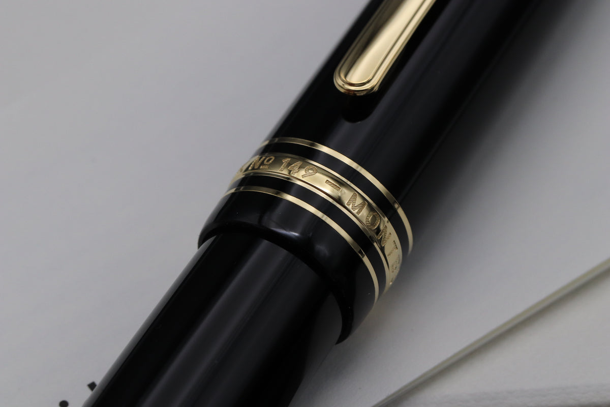 Montblanc Meisterstuck 149 Gold-Coated Fountain Pen - INKED ONCE