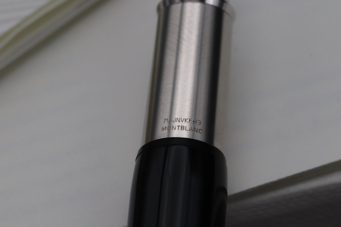 Montblanc Heritage Rouge et Noir Baby Black Rollerball Pen - UNUSED