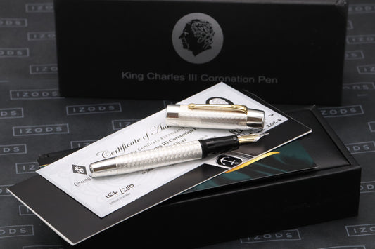 Conway Stewart King Charles II Sterling Silver LE250 Fountain Pen