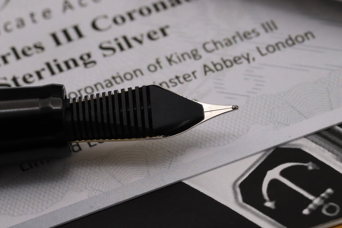 Conway Stewart King Charles II Sterling Silver LE250 Fountain Pen
