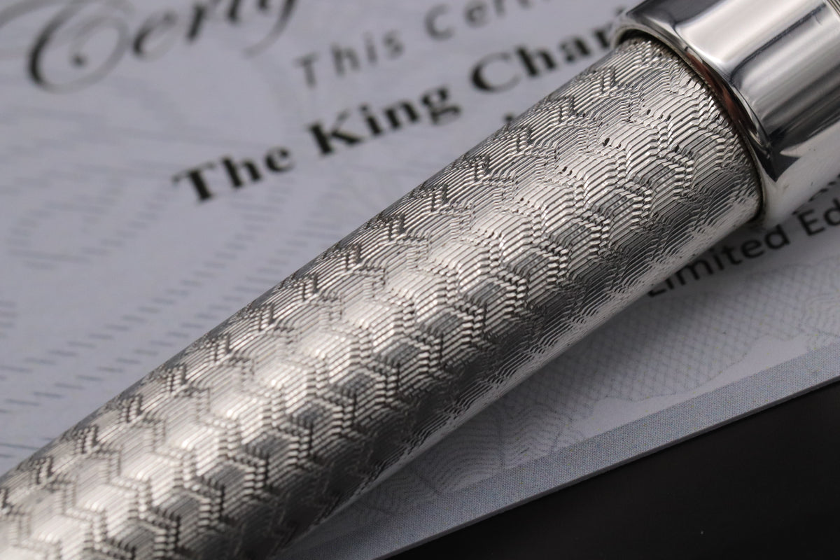 Conway Stewart King Charles II Sterling Silver LE250 Fountain Pen