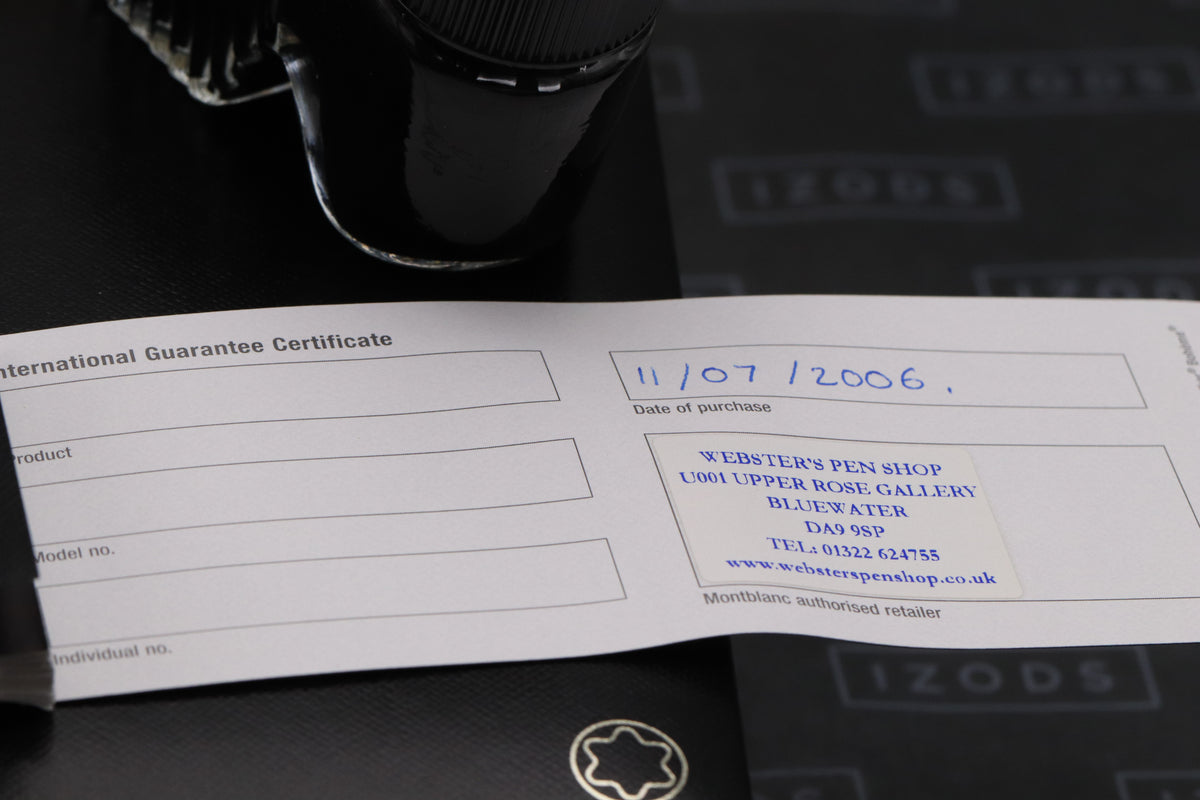 Montblanc Meisterstuck 149 Gold-Coated Fountain Pen - UNUSED