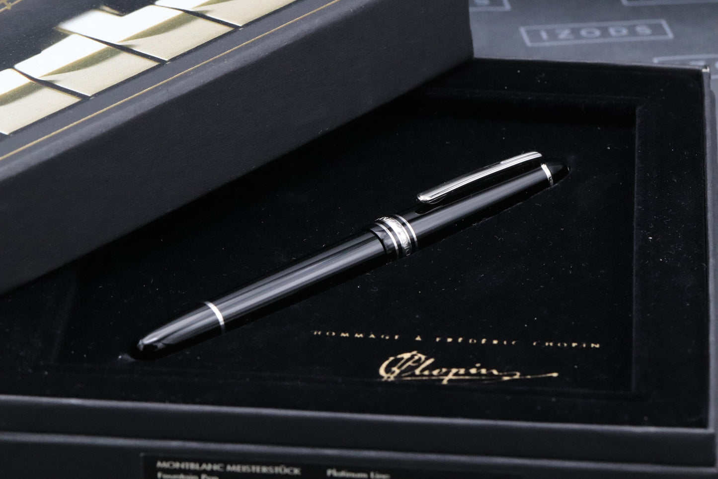 Montblanc Meisterstuck Chopin Classique Platinum Line Fountain Pen - UNUSED