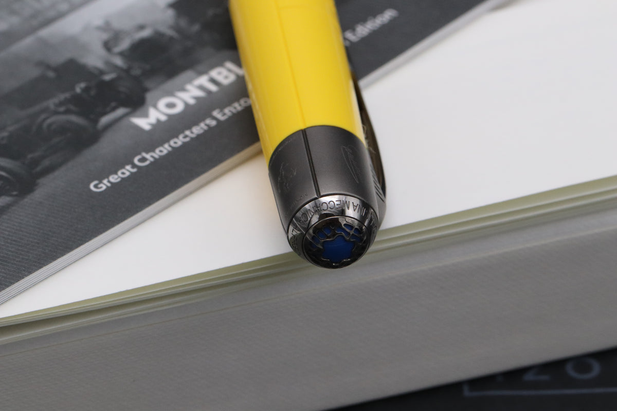 Montblanc Great Characters Enzo Ferrari Special Edition Giallo Modena Ballpoint Pen - UNUSED (Copy)